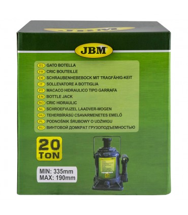 GATO BOTELLA 20TON. COCHES BAJOS