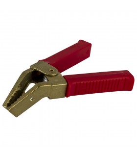 PINZA PARA CABLE DE ARRANQUE - LATÓN - ROJA