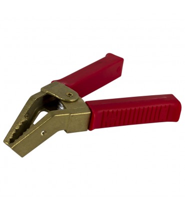PINZA PARA CABLE DE ARRANQUE - LATÓN - ROJA
