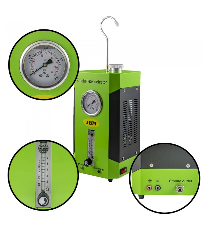 DETECTOR DE FUGAS POR HUMO