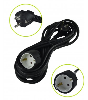 EXTENSIÓN DE CABLE DE CORRIENTE 3M