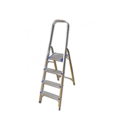 ESCALERA DE ALUMINIO CON 4 PELDAÑOS