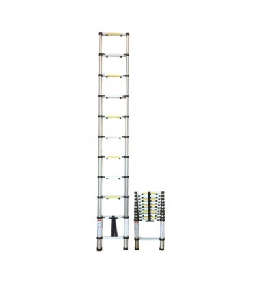 ESCALERA TELESCÓPICA 9 PASOS