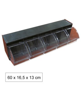 ORGANIZADOR DE 5 COMPARTIMENTOS