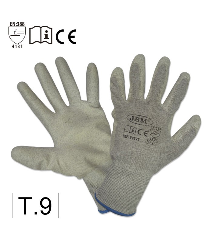 GUANTE RESISTENTE AL CORTE PANTALLA TÁCTIL T. 9