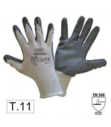 GUANTES CON PALMA REFORZADA DE NITRILO T.11 - MODELO NUEVO