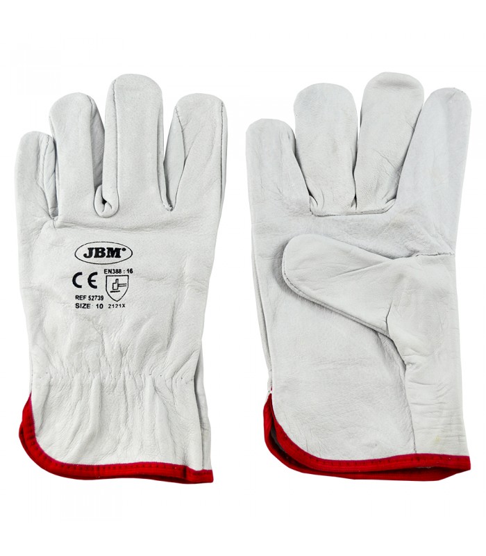 GUANTES DE PIEL 10"