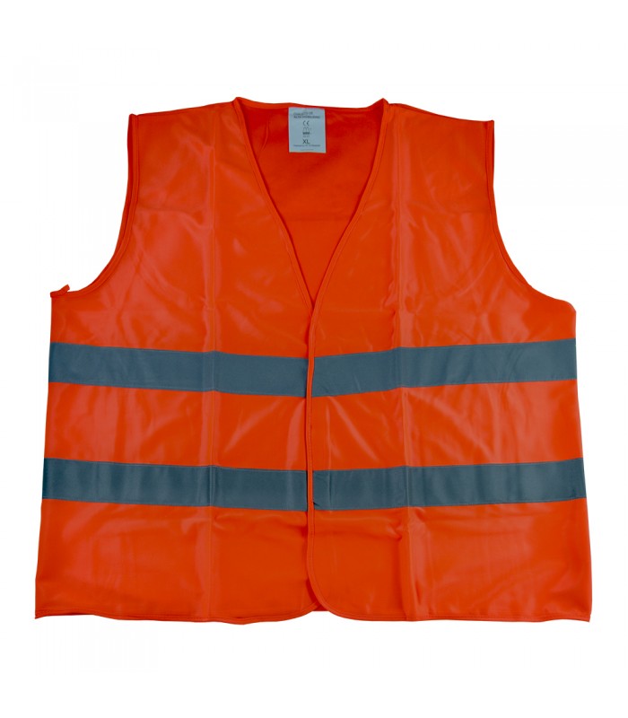 CHALECO NARANJA REFLECTANTE HOMOLOGADO