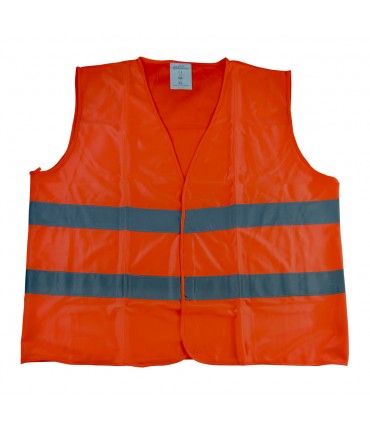 CHALECO NARANJA REFLECTANTE HOMOLOGADO