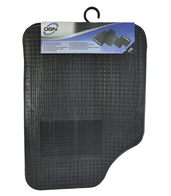 ALFOMBRA DE GOMA UNIVERSAL, 4PCS