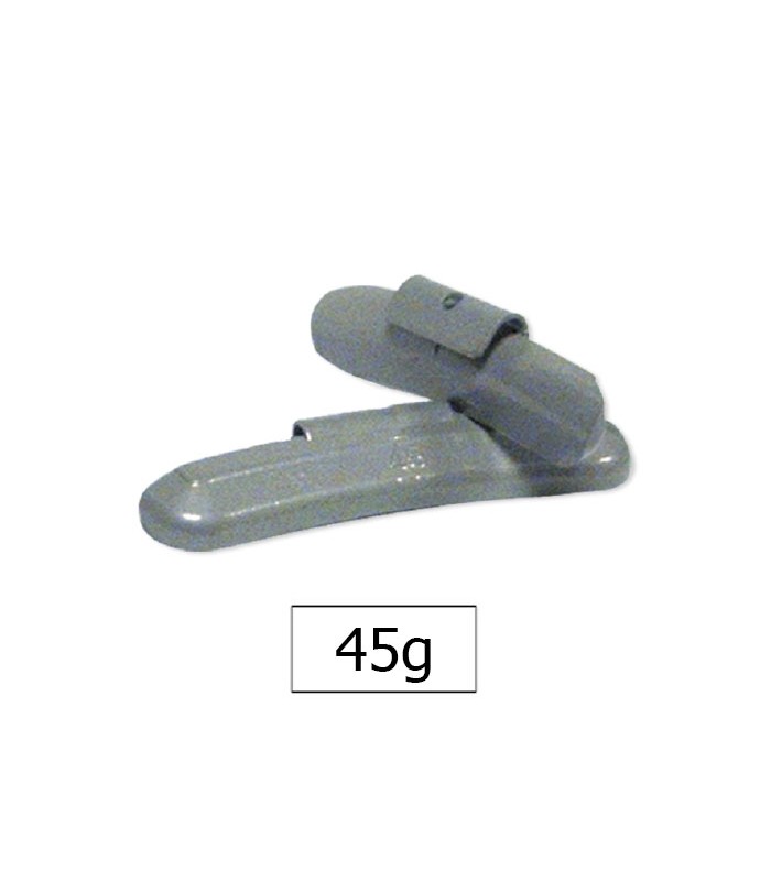 CONTRAPESA ZINC GRAPA 45gr. ESPECIAL LLANTA UNIVERSAL