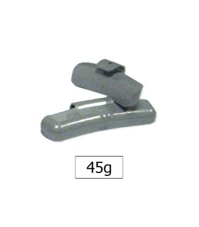 CONTRAPESA ZINC GRAPA 45gr. ESPECIAL LLANTA FRANCESA