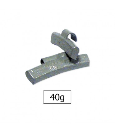 CONTRAPESA ZINC GRAPA 50gr. ESPECIAL LLANTA ALEACIÓN