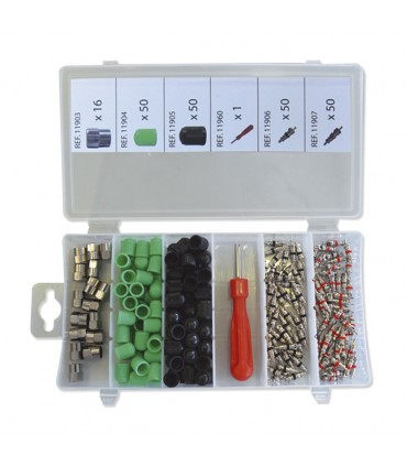 SET DE TAPONES Y OBUSES PARA NEUMÁTICOS