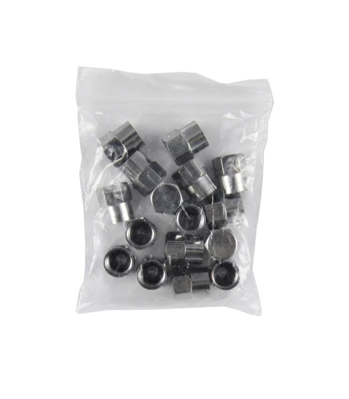 BOLSA 16u. TAPÓN ALUMINIO PARA VÁLVULA NEUMÁTICA