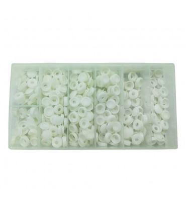 ESTUCHE DE PASACABLES DE GOMA (190PCS) M2,3,4,5,6,8, 10