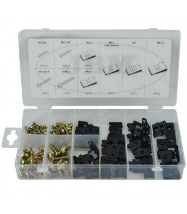 ESTUCHE DE TORNILLOS Y TUERCAS TIPO U