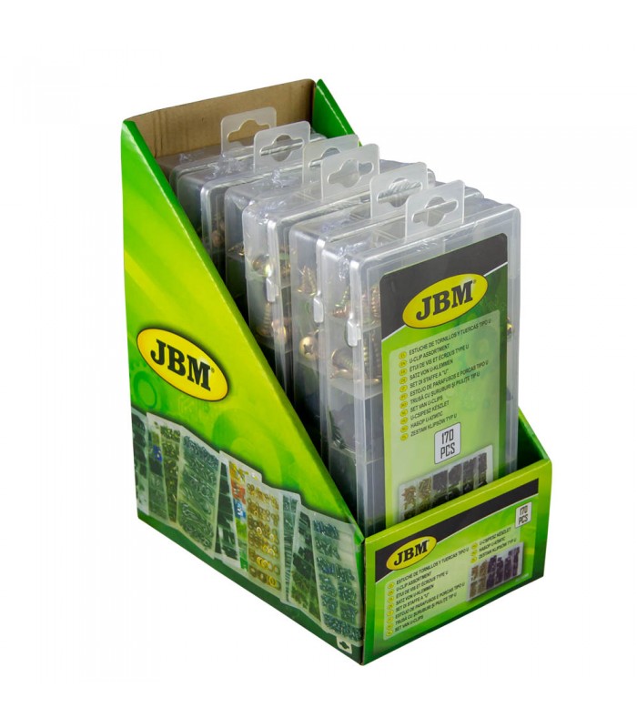 ESTUCHE DE TORNILLOS Y TUERCAS TIPO U