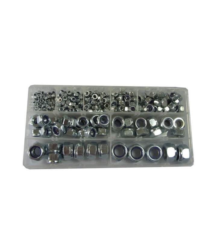 ESTUCHE TUERCAS AUTOBLOCANTES 228 PIEZAS