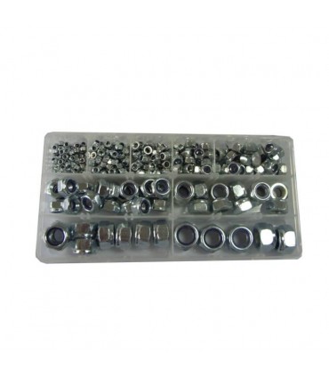 ESTUCHE TUERCAS AUTOBLOCANTES 228 PIEZAS