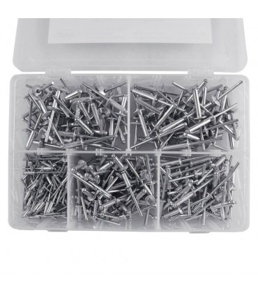 ESTUCHE DE REMACHES 300 PIEZAS