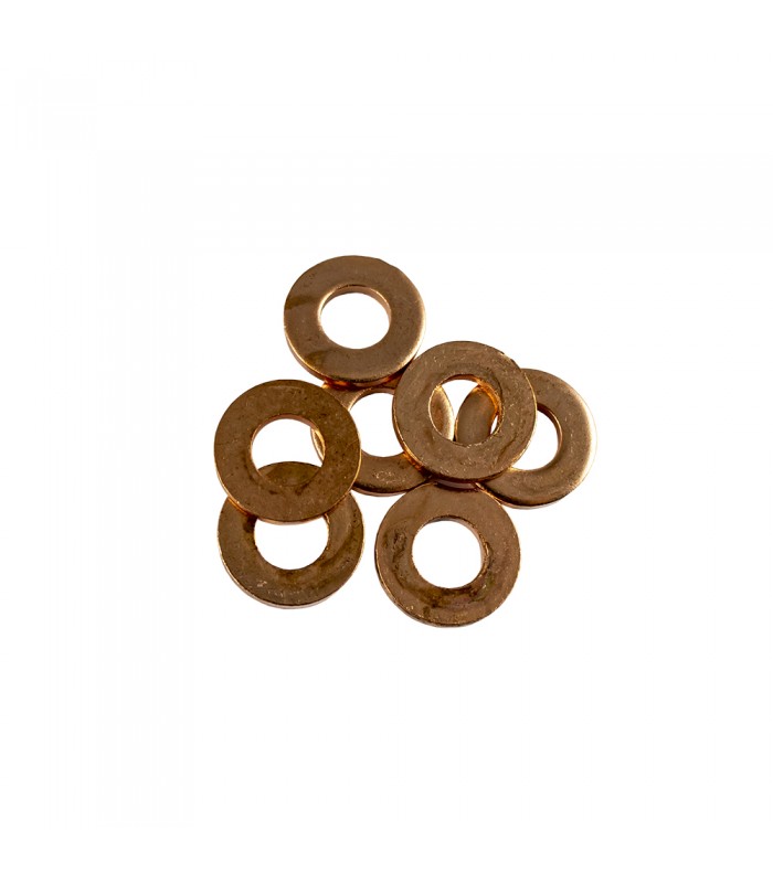 BOLSA DE 50 ARANDELAS DE COBRE PARA INYECTORES (15,5 x 7,5 x 2,0MM)