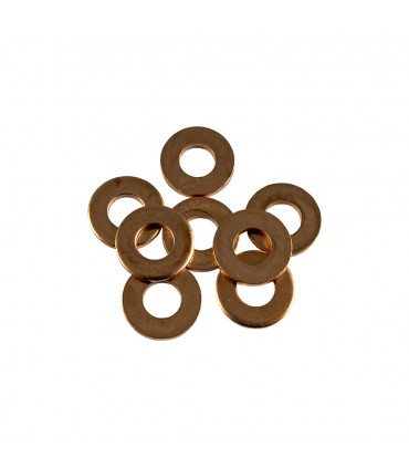 BOLSA DE 50 ARANDELAS DE COBRE PARA INYECTORES (16,0 x 7,5 x 2,0MM)