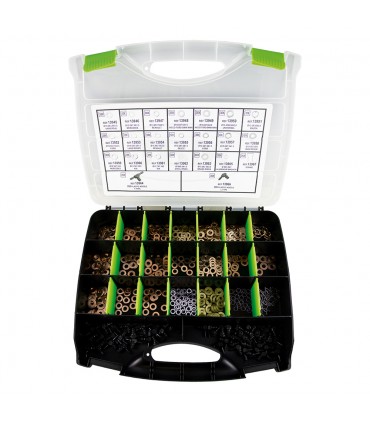 ESTUCHE ARANDELAS DE COBRE PARA INYECTORES 551 PCS