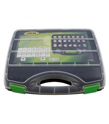 ESTUCHE ARANDELAS DE COBRE PARA INYECTORES 551 PCS