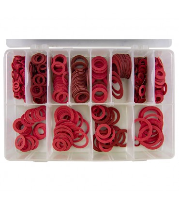 SURTIDO DE ARANDELAS DE FIBRA 600 PIEZAS