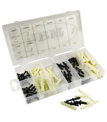 ESTUCHE DE CONECTORES DE MANGUERA 65 PCS