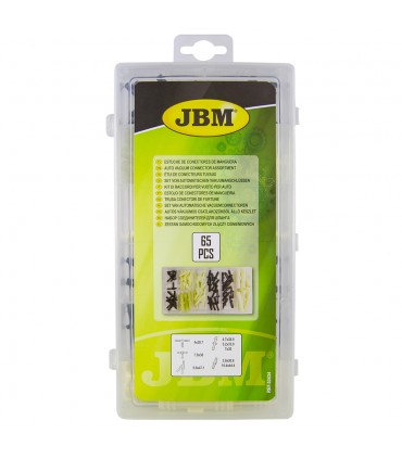 ESTUCHE DE CONECTORES DE MANGUERA 65 PCS