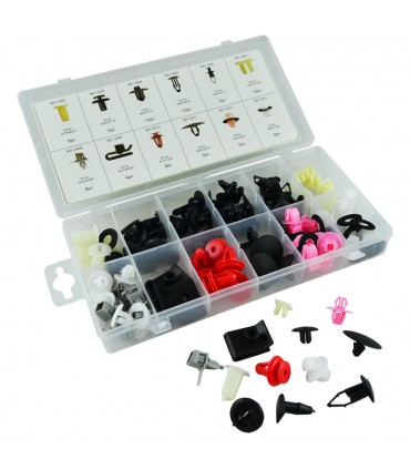 ESTUCHE DE CLIPS PLASTICOS TOYOTA/LEXUS 89 PCS