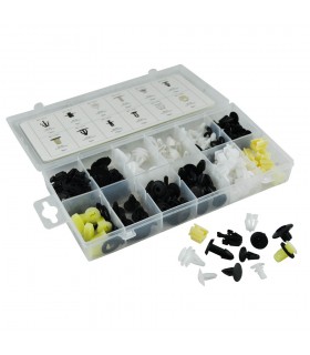 ESTUCHE DE CLIPS PLASTICOS HONDA 150 PCS