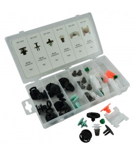 ESTUCHE DE CLIPS PLASTICOS AUDI 31 PCS