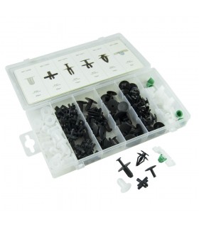 ESTUCHE DE CLIPS PLASTICOS BMW 95 PCS