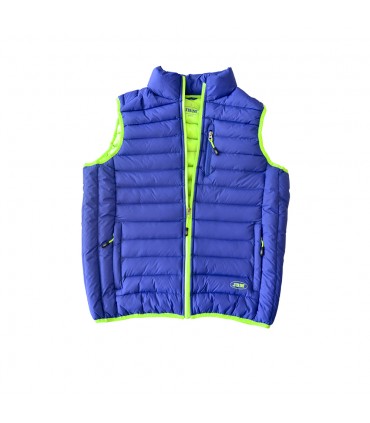 CHALECO VERDE-AZUL T.L