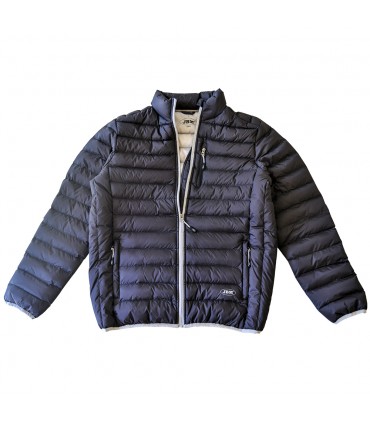 CHAQUETA GRIS-NEGRA T.M