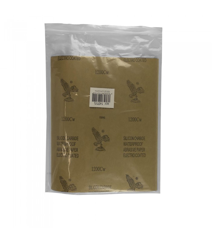 BOLSA DE 10 PAPELES DE LIJA - GRANO 1200