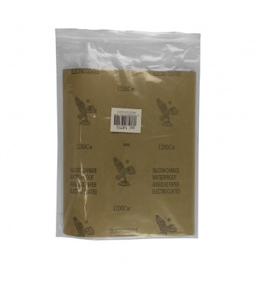 BOLSA DE 10 PAPELES DE LIJA - GRANO 1200