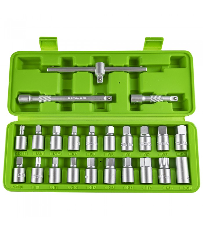 JUEGO DE VASOS PARA TAPONES CÁRTER 23PCS
