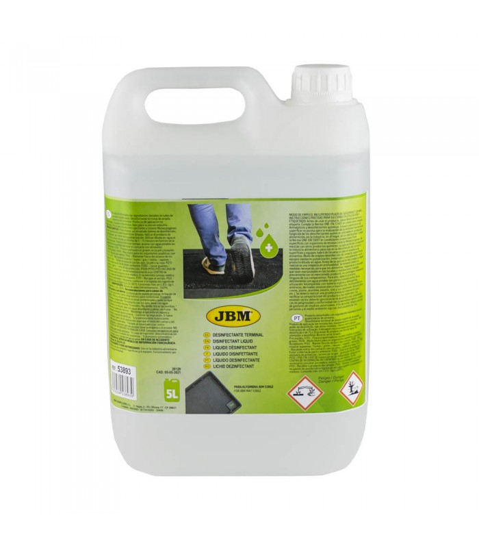 GARRAFA 5L DESINFECTANTE TERMINAL P/ALFOMBRA 53862