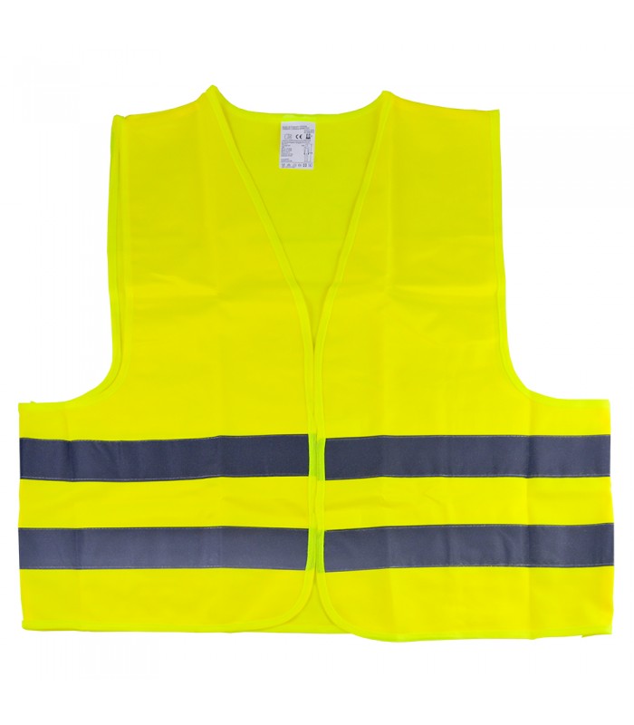 CHALECO DE ALTA VISIBILIDAD SERIGRAFIADO - 2 METROS