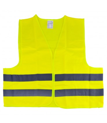 CHALECO DE ALTA VISIBILIDAD SERIGRAFIADO - 2 METROS
