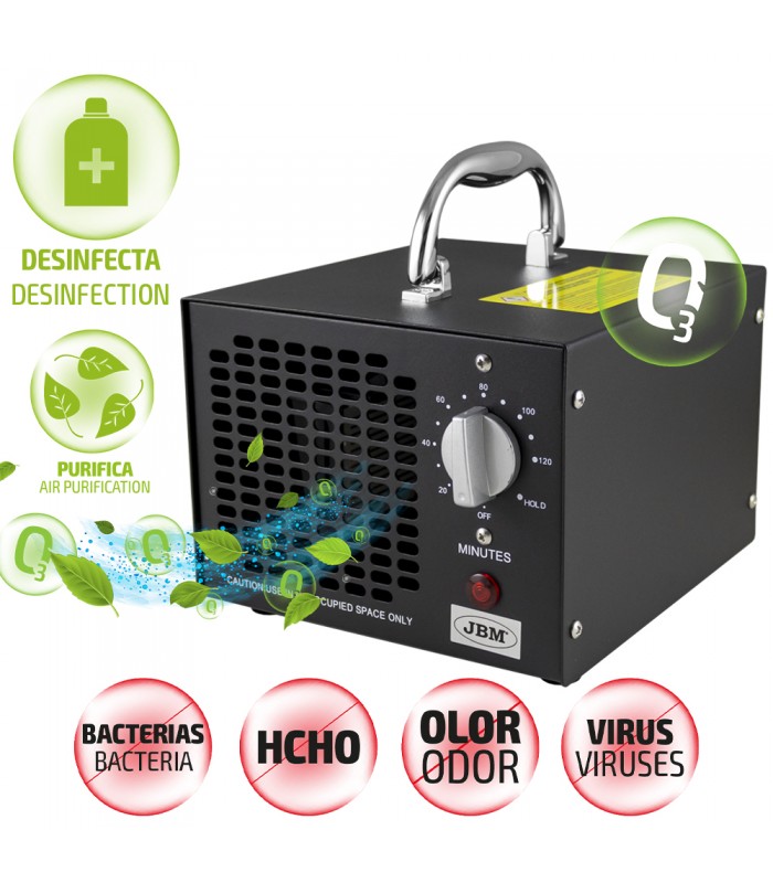 GENERADOR DE OZONO PORTÁTIL 5000 MG/H (220V)