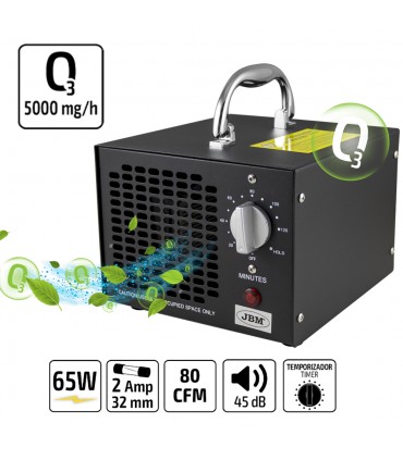 GENERADOR DE OZONO PORTÁTIL 5000 MG/H (220V)