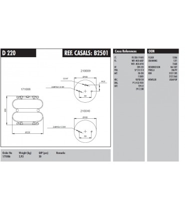 TORPRESS CABINA NEUMATICA R.O.R 2B-220