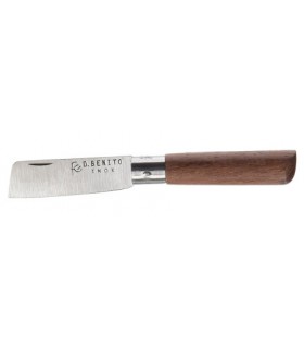 Navaja Taponera Mango Madera 100Mm. Inox.
