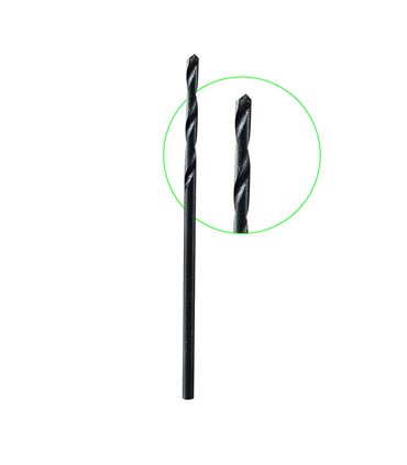 BROCA HELICOIDAL HSS 4241 NEGRO 1.5X40MM
