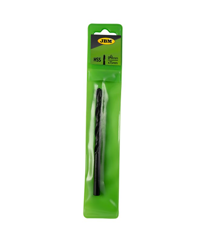 BROCA HELICOIDAL HSS 4241 NEGRO 4X75MM